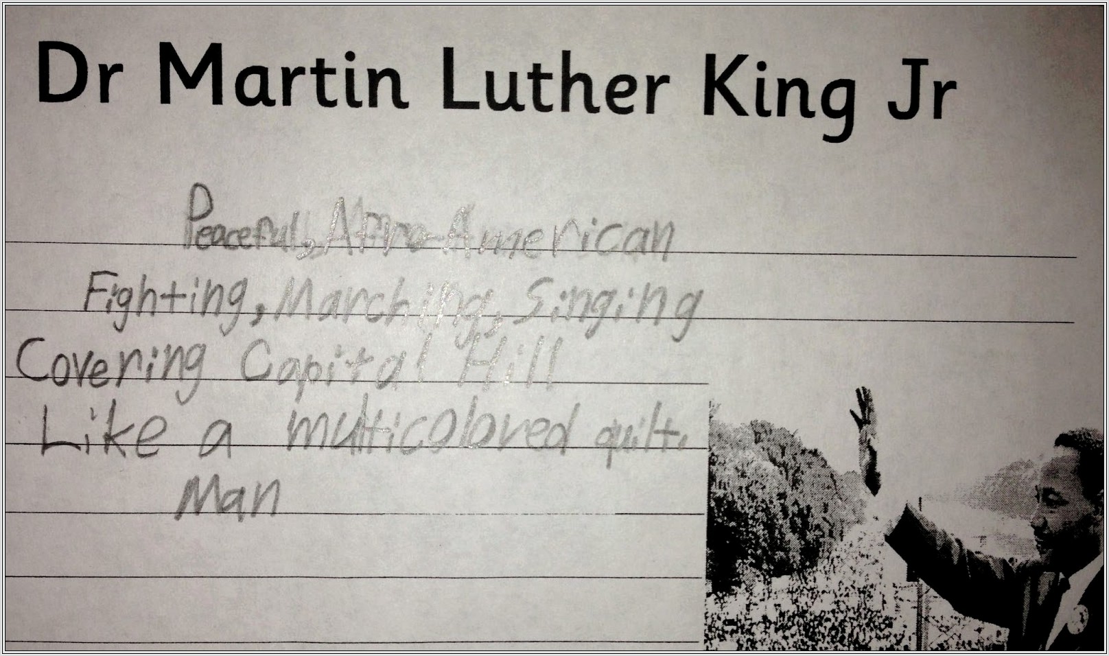 Martin Luther King Jr Computer Lesson