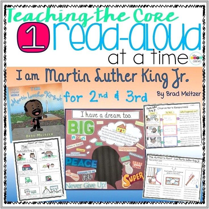 Martin Luther King Jr Lesson Plans Activities