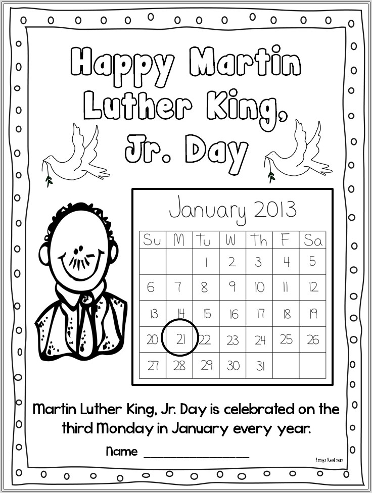 Martin Luther King Jr Lessons Elementary Students
