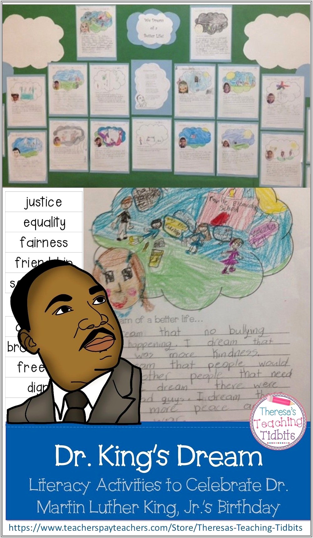 Martin Luther King Jr Lessons First Grade