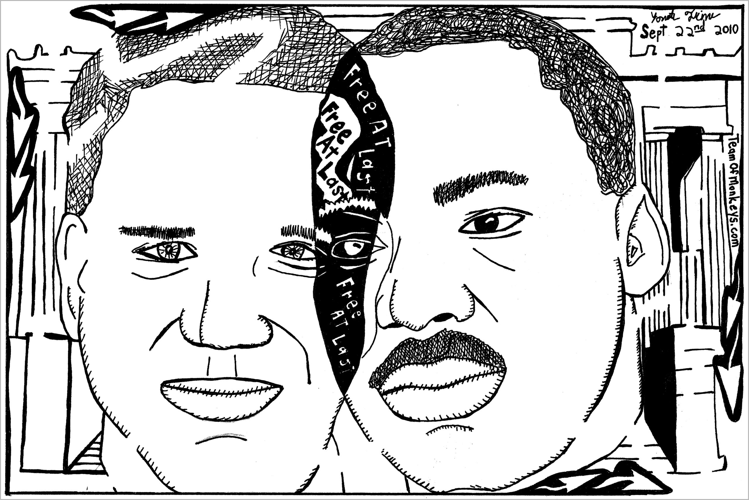 Martin Luther King Jr Maze Worksheet