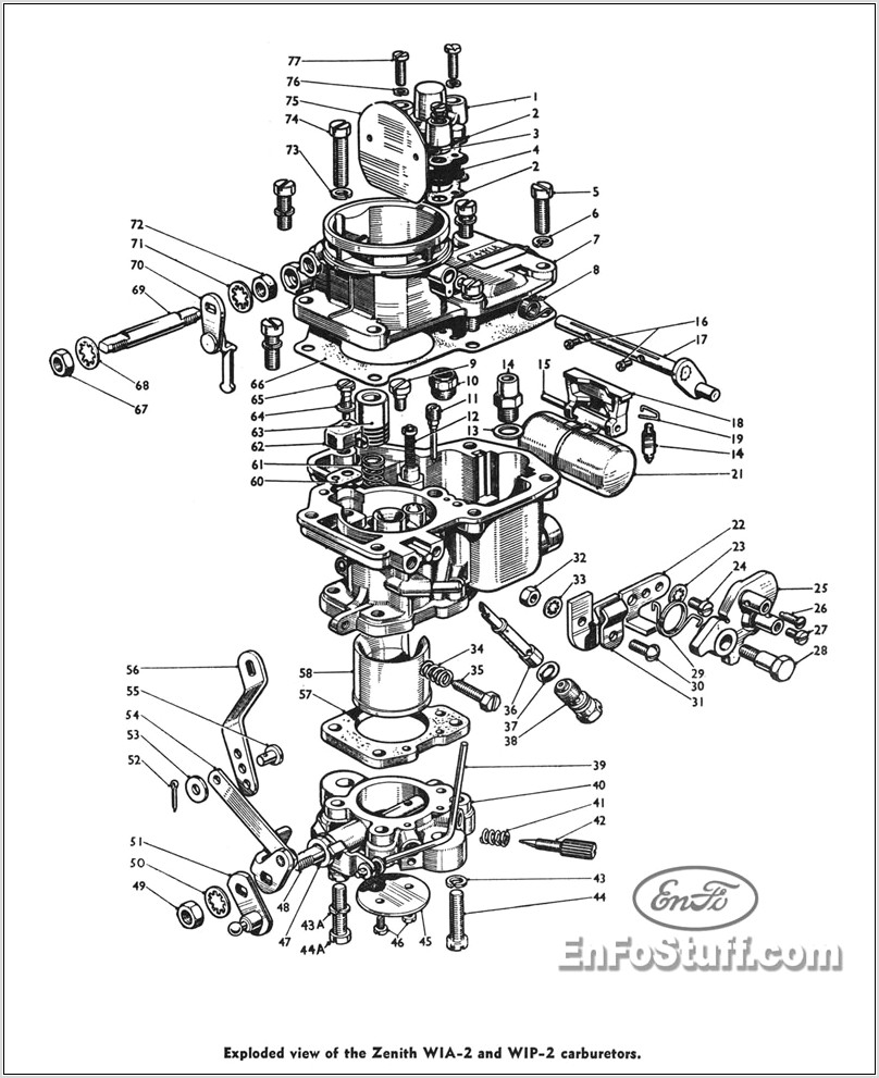 Marvel Schebler Aircraft Carburetor Diagram