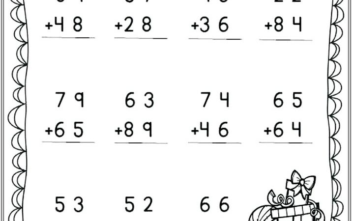 Math Addition Rounding Worksheets