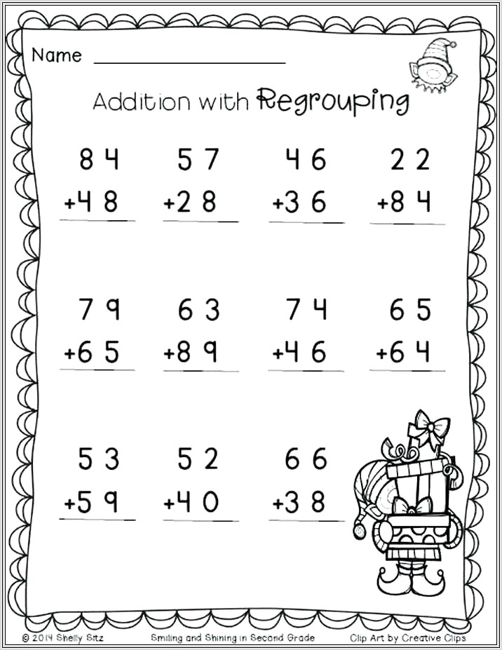 Math Addition Rounding Worksheets