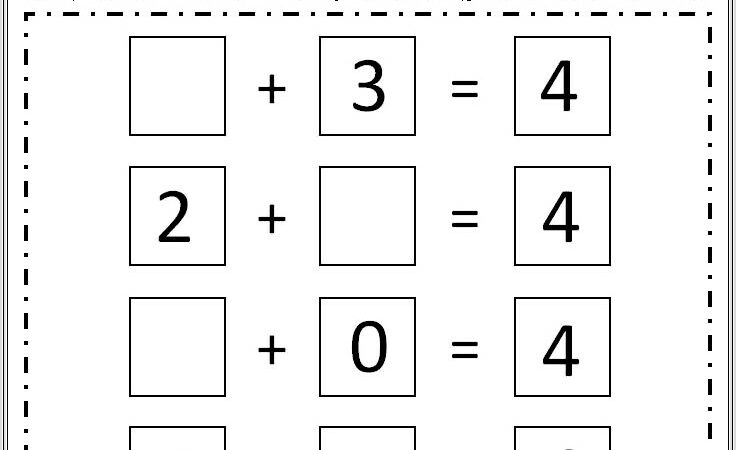 Math Addition Worksheets To 20