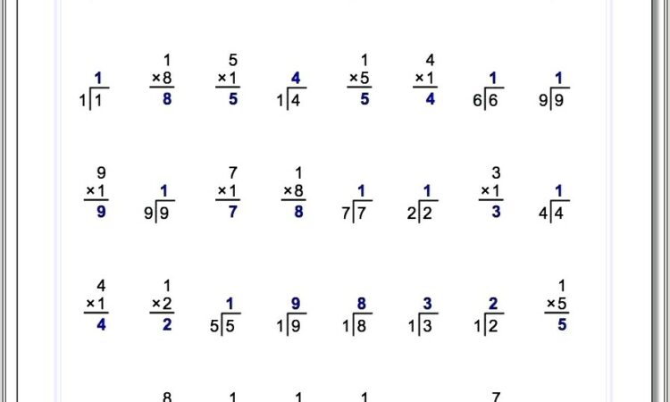 Math Fact Picture Worksheets