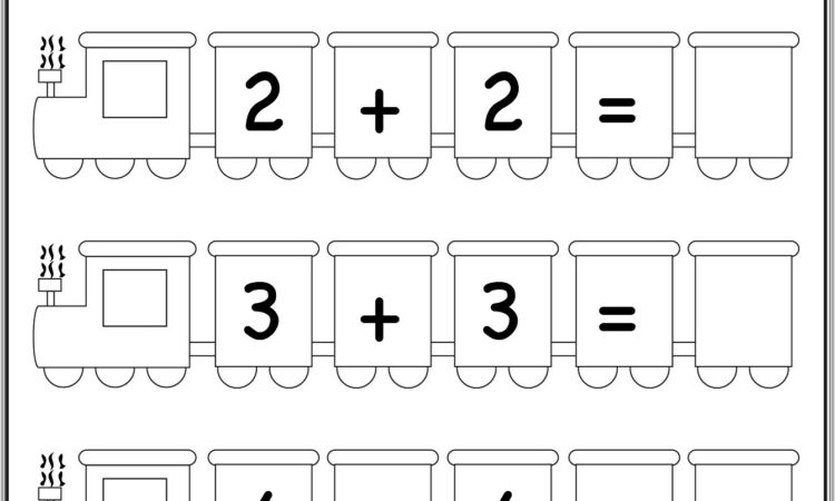 Math Facts Worksheet Printable