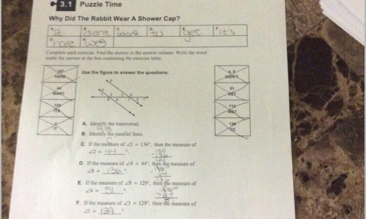 Math Joke Worksheet Did You Hear About