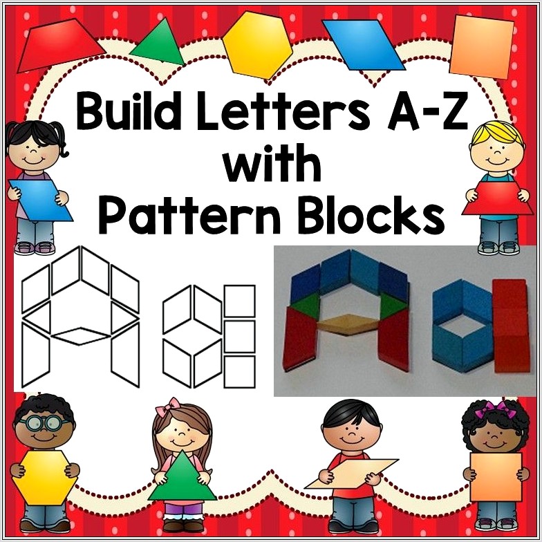 Math Pattern Blocks Worksheets