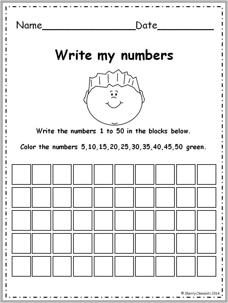 Math Patterns Numbers Worksheets