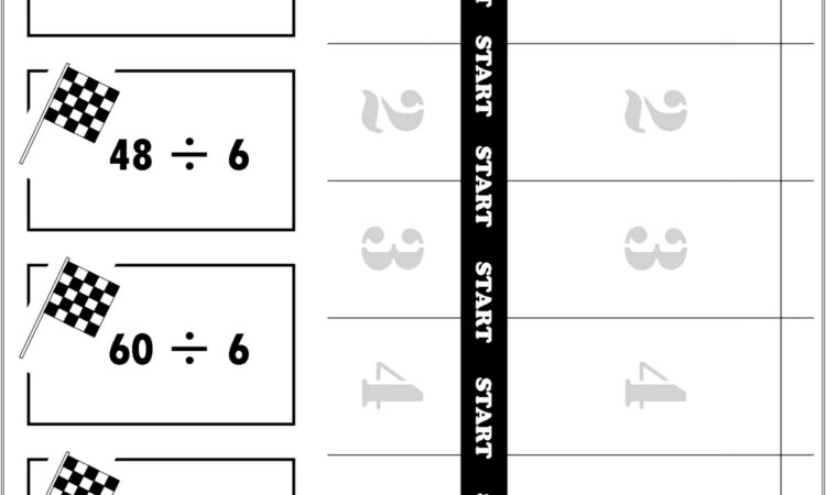 Math Printable Games For Grade 3