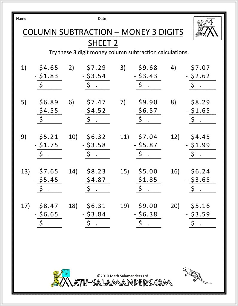 Math Word Problems Worksheets 4th Grade