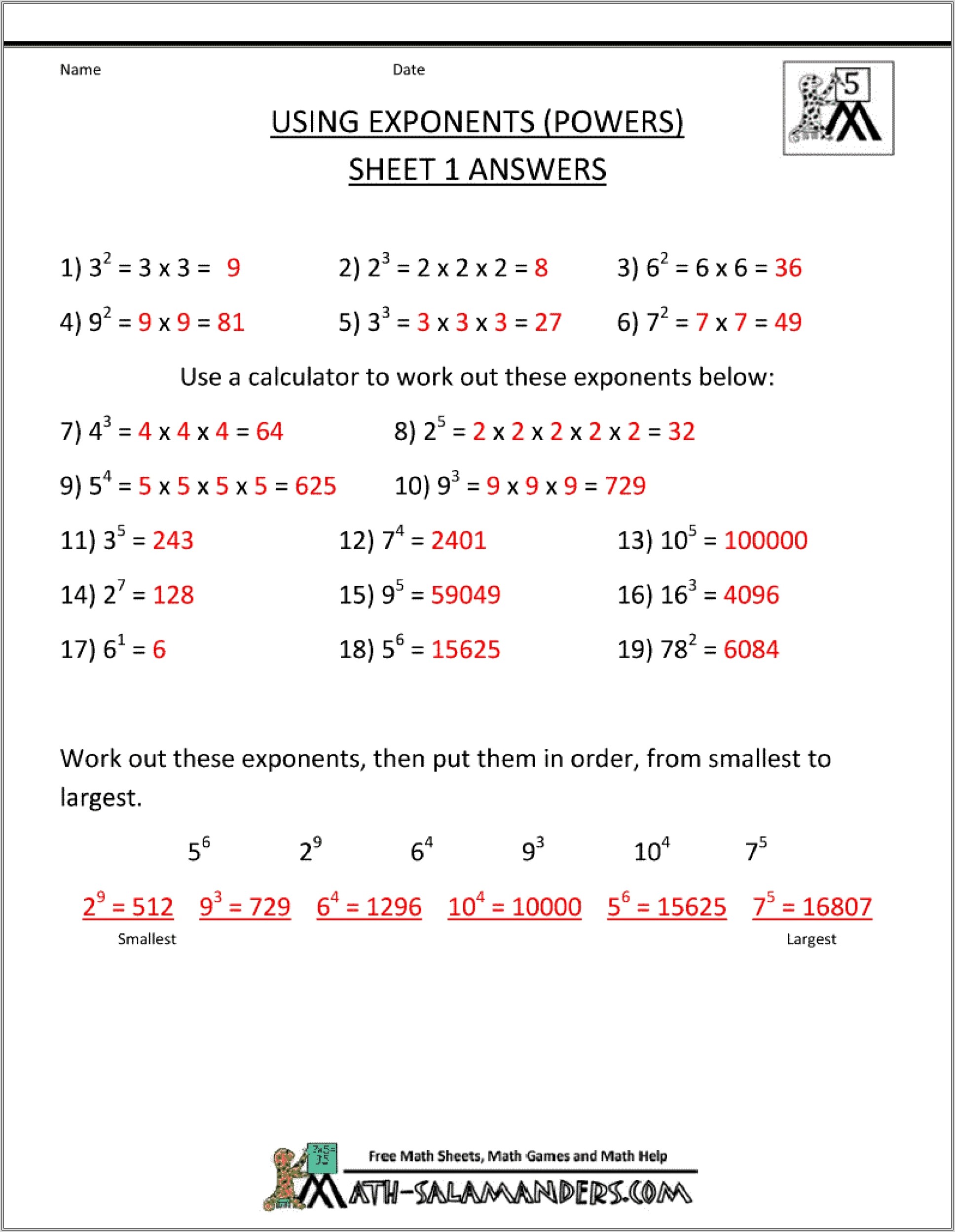 Math Word Problems Worksheets With Answer Key