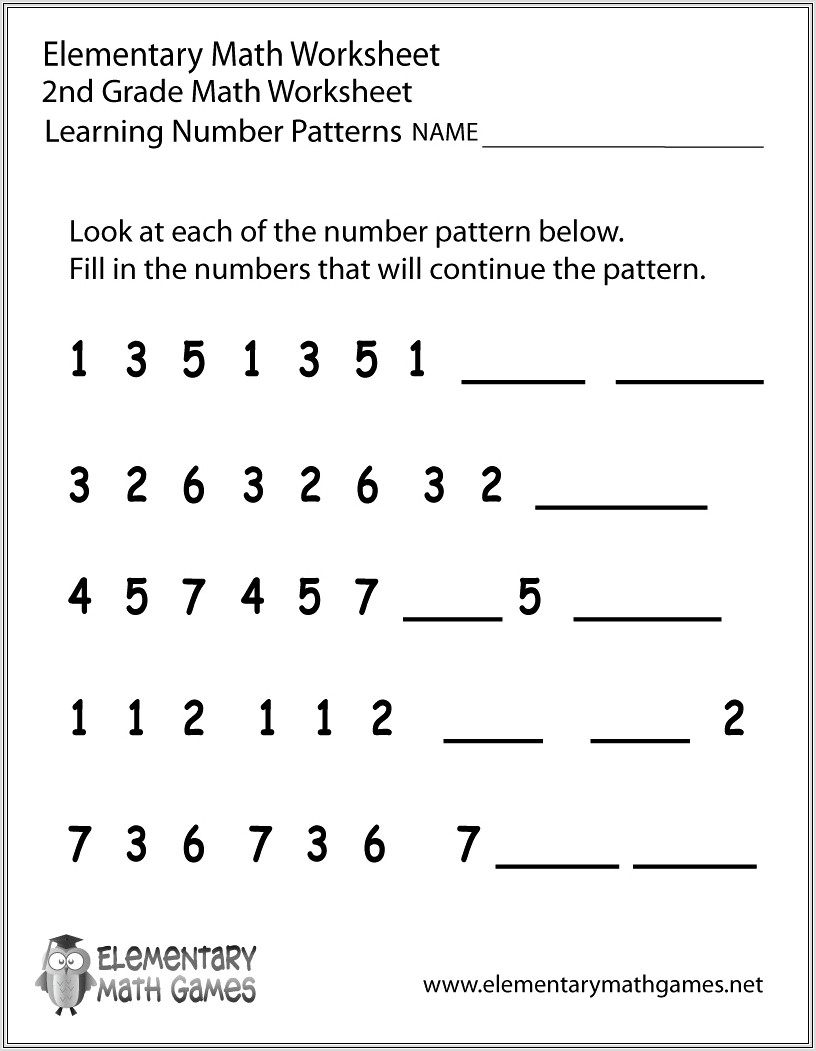 Math Worksheet By Grade