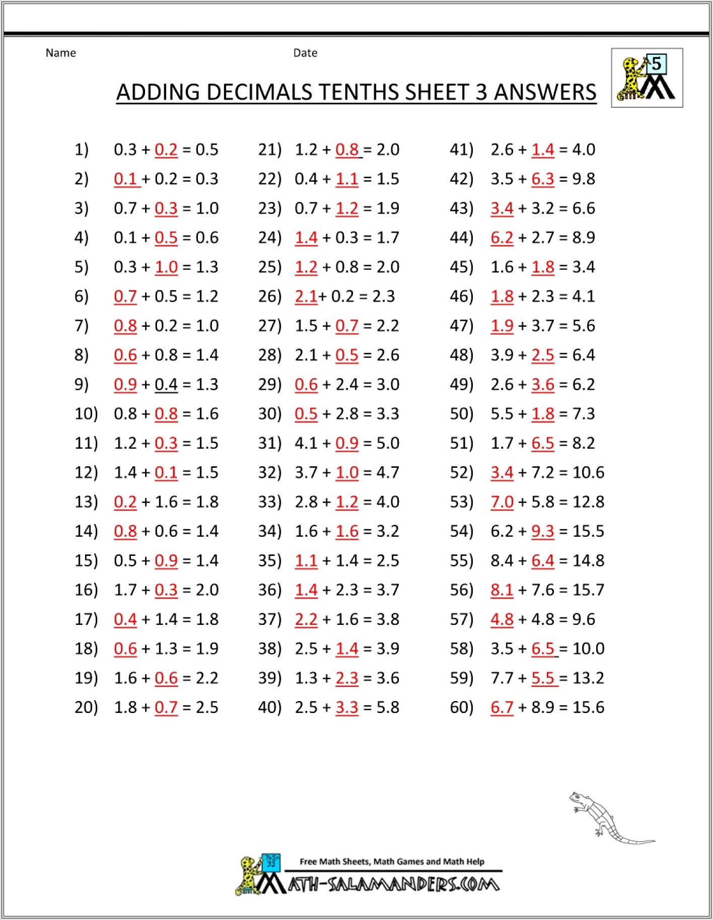 Math Worksheet Creator Download