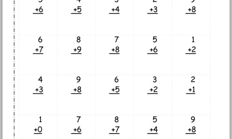 Math Worksheet Directed Numbers