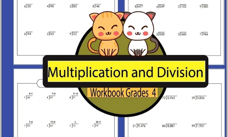 Math Worksheet Grade 4 Multiplication