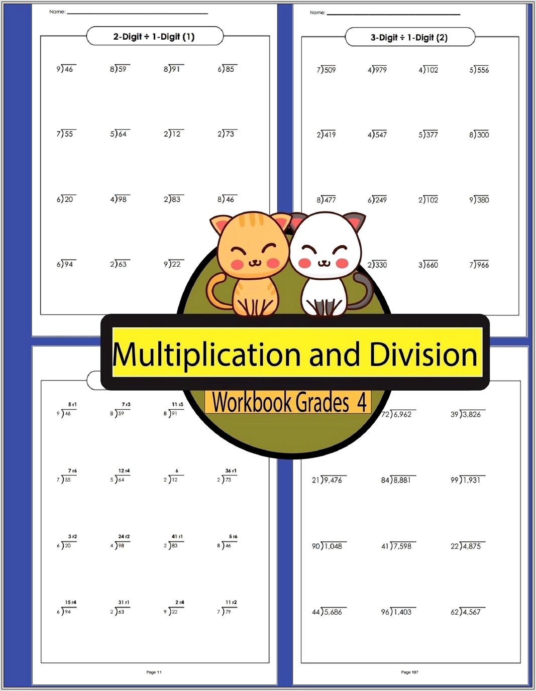 Math Worksheet Grade 4 Multiplication