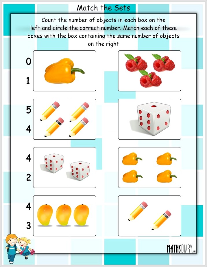 Math Worksheet On Sets