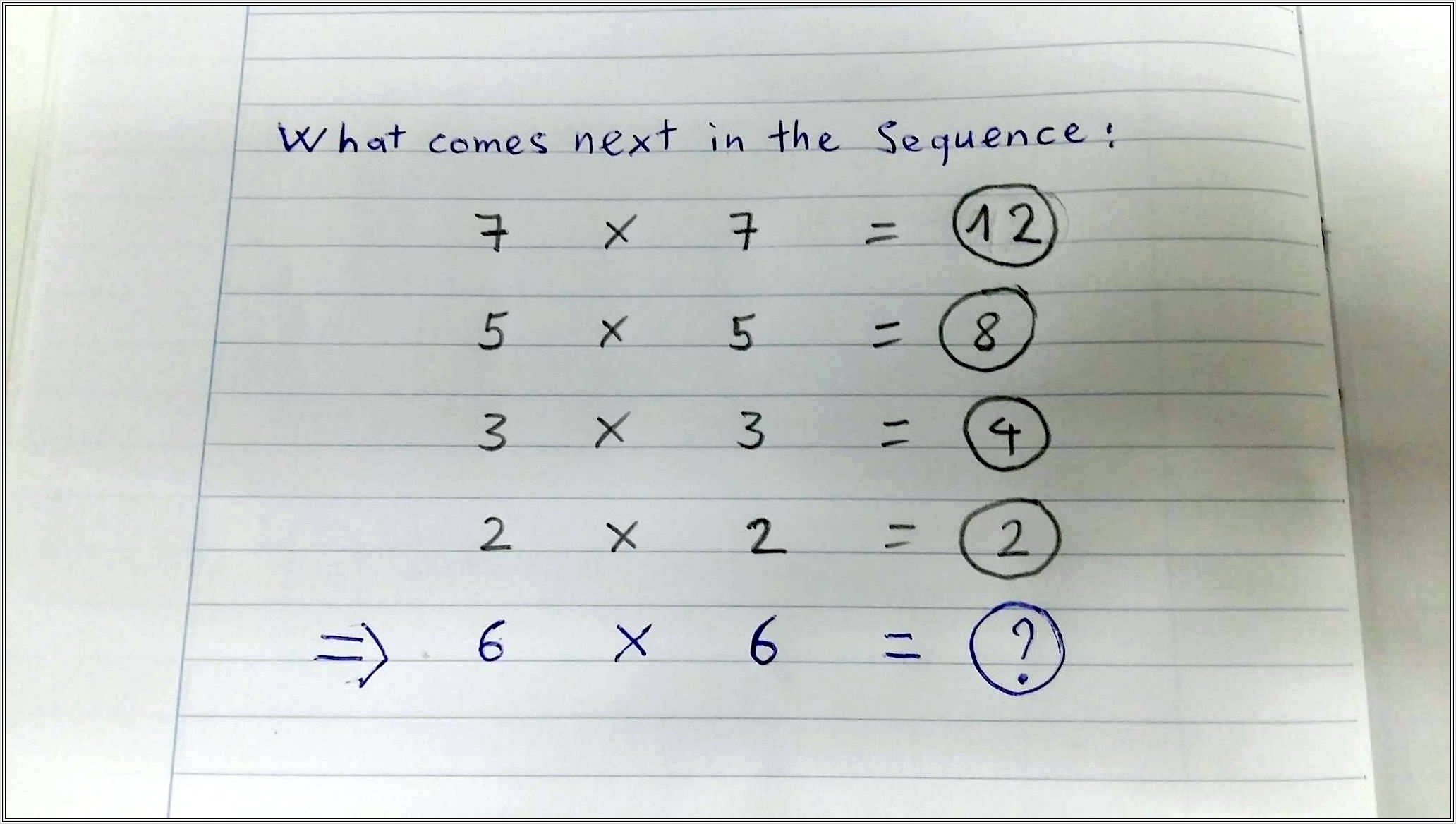 Math Worksheet What Number Comes Next