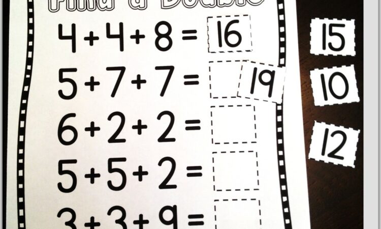 Math Worksheets Addition 3 Numbers