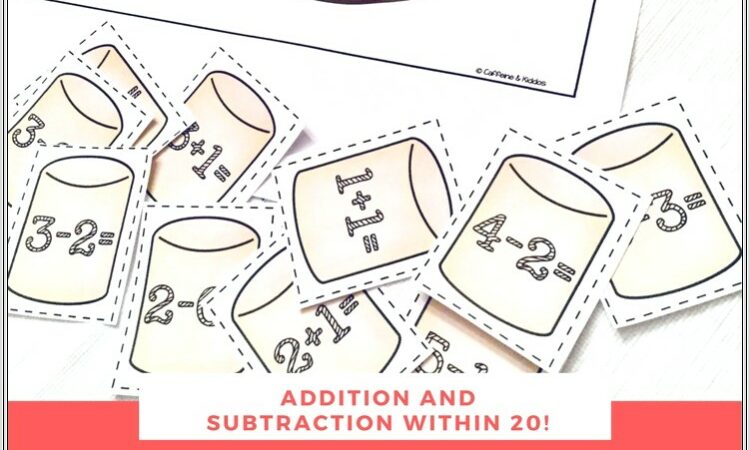 Math Worksheets Addition And Subtraction First Grade