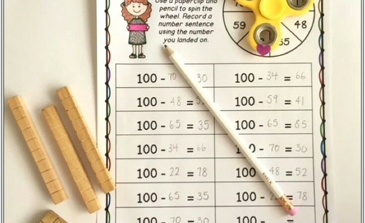 Math Worksheets Addition And Subtraction Grade 2