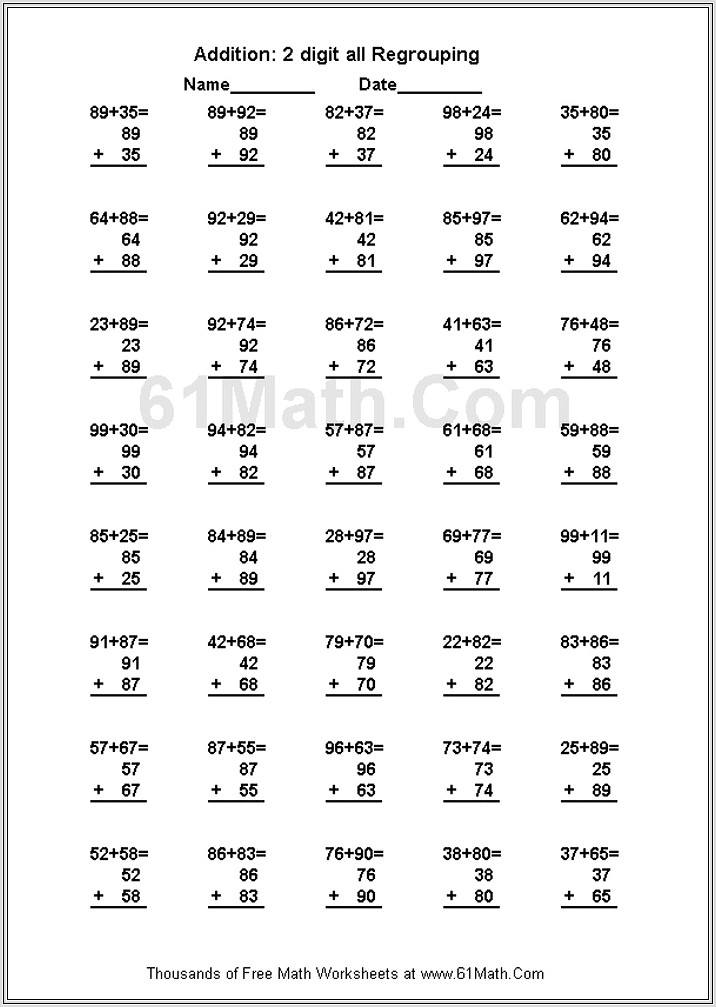 Math Worksheets For Grade 5 Online
