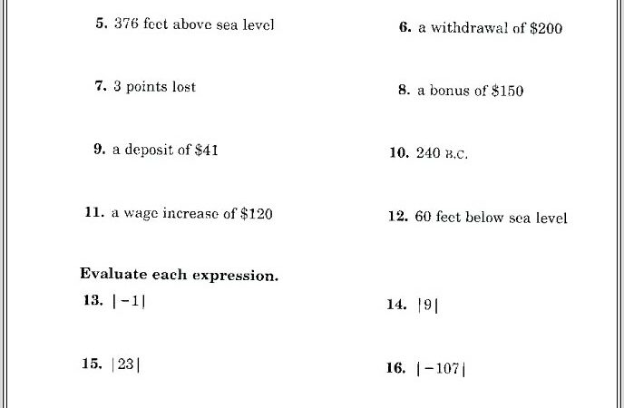 Math Worksheets For Grade 5 Percentage