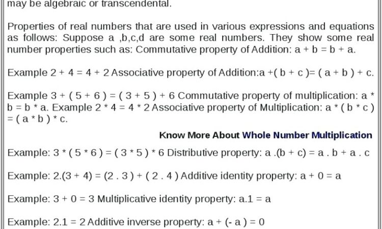 Math Worksheets Imaginary Numbers