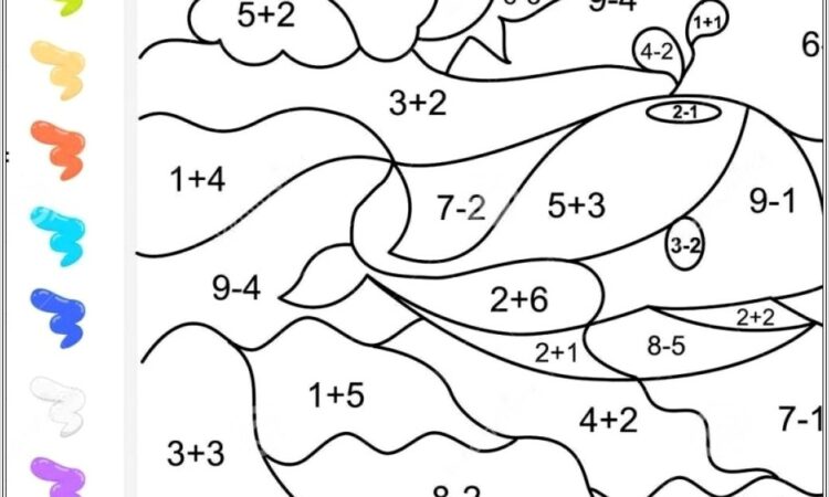 Math Worksheets Missing Numbers In Subtraction