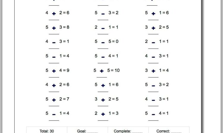 Math Worksheets Multiplication And Division