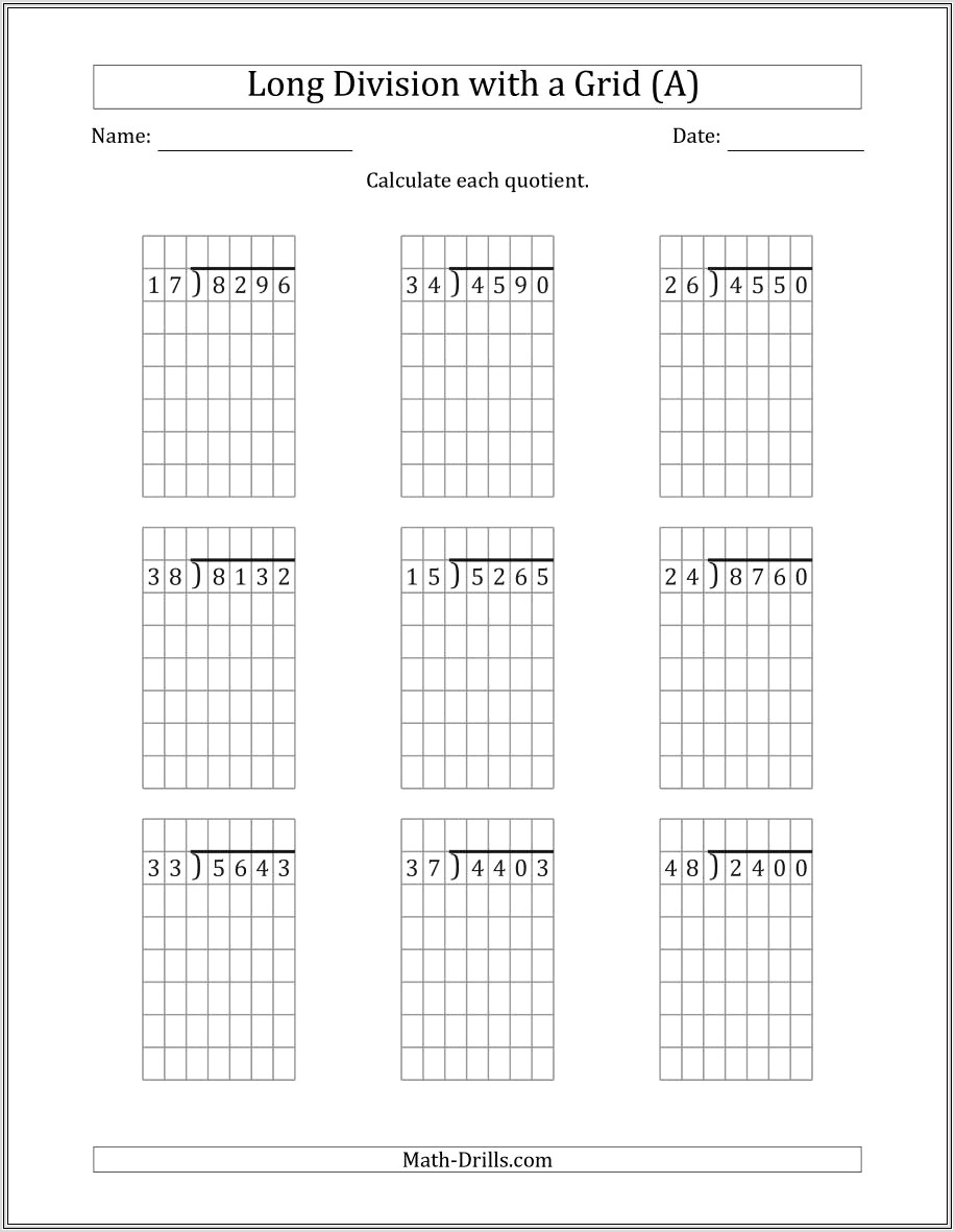 Math Worksheets Multiplication And Division Of Fractions