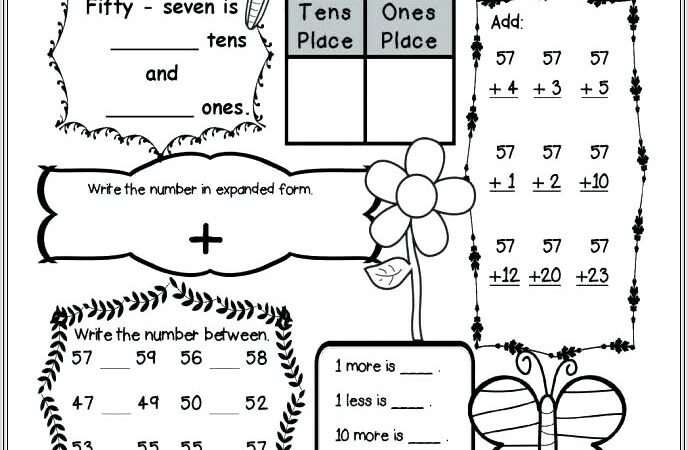 Math Worksheets On Number Sense