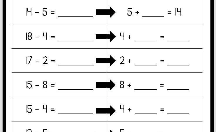 Math Worksheets Subtraction Grade 3