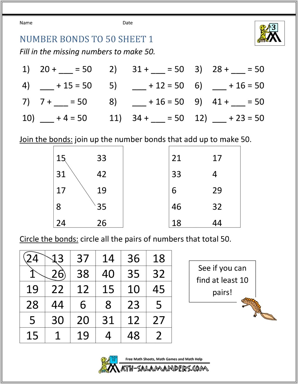 Math Worksheets That Make A Picture