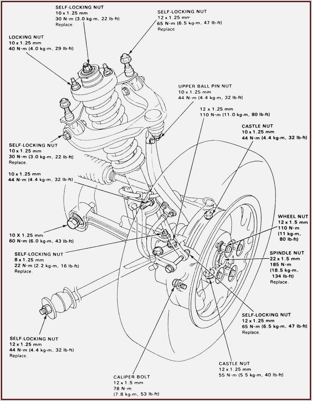 Mazda 3 Suspension Diagram
