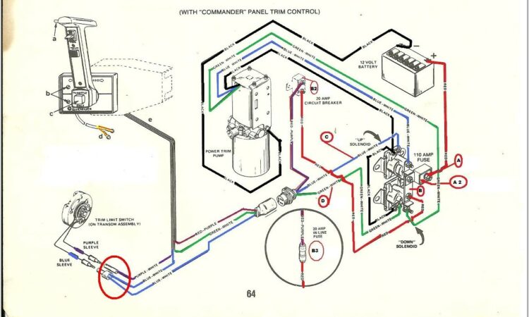 Mercruiser Power Trim Pump Diagram