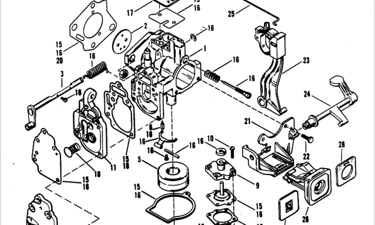 Mercury 15 Hp 2 Stroke Carburetor Diagram