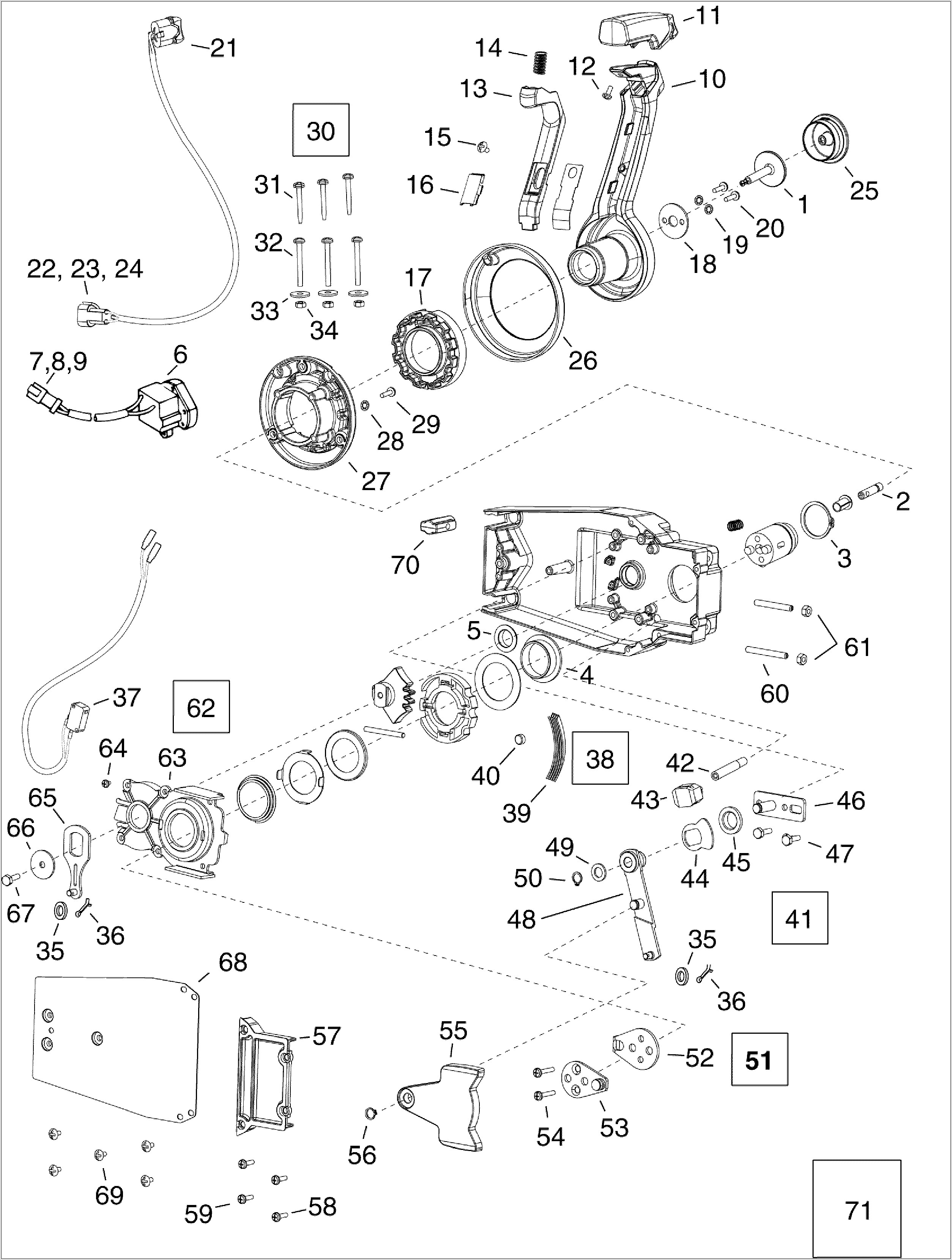 Mercury Outboard Control Box Wiring Diagram