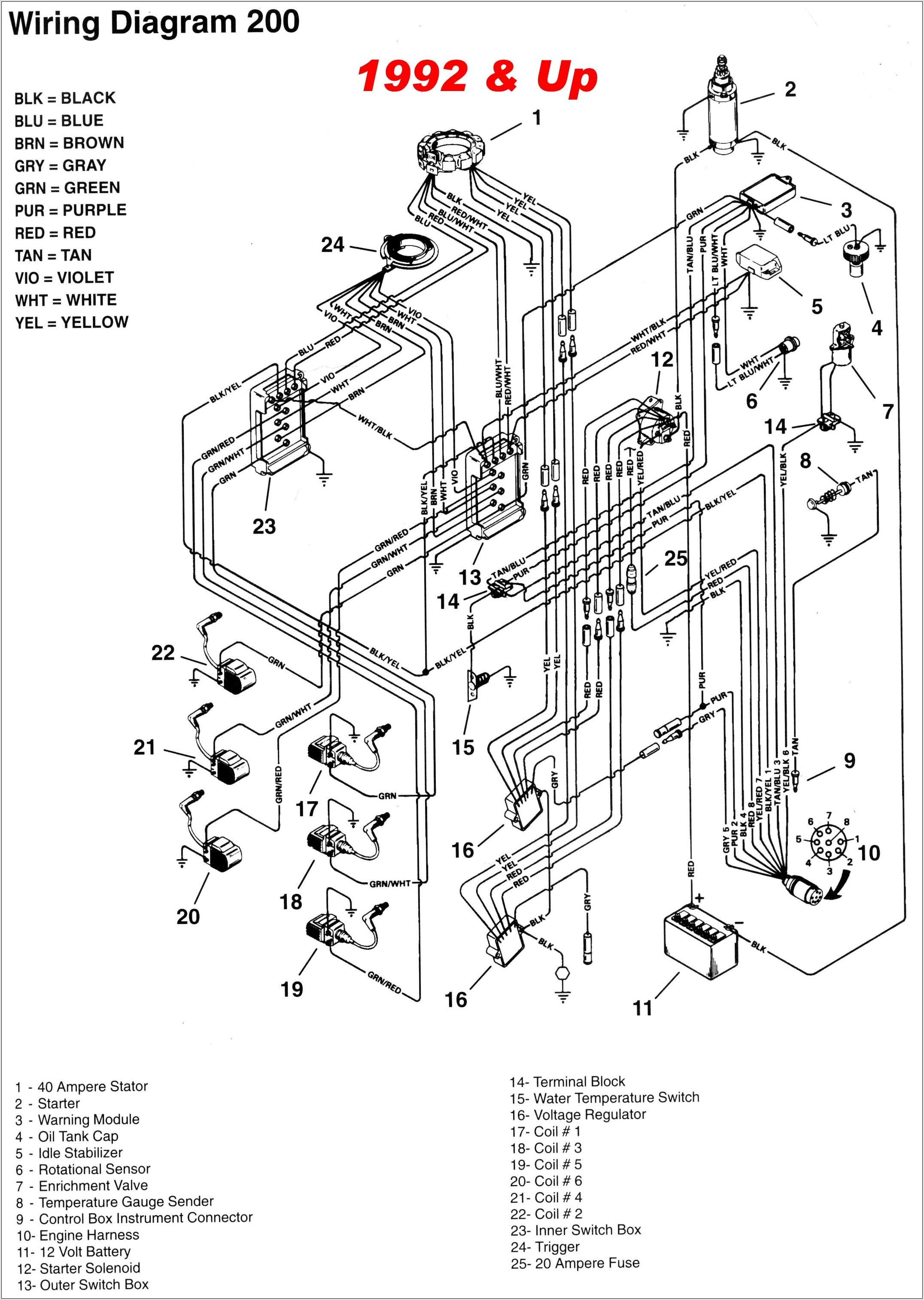 Mercury Poppet Valve Diagram