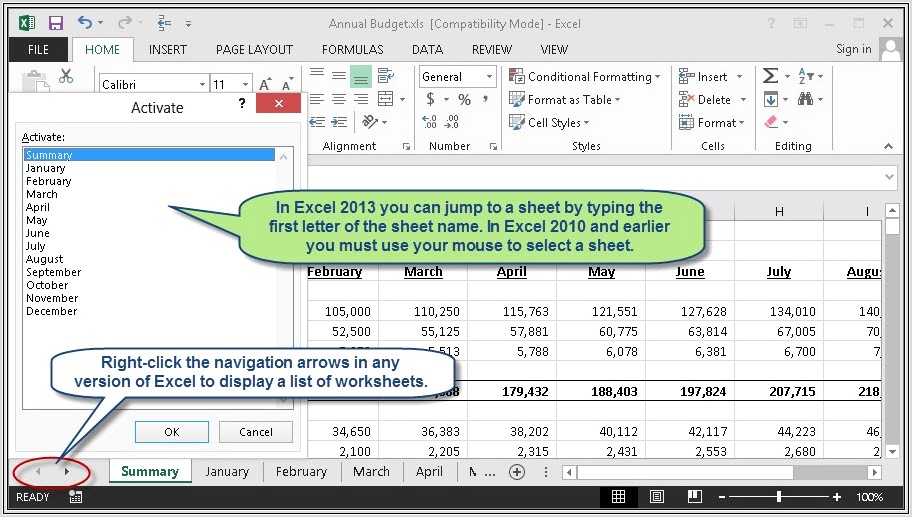 Microsoft Excel Cannot See Worksheet
