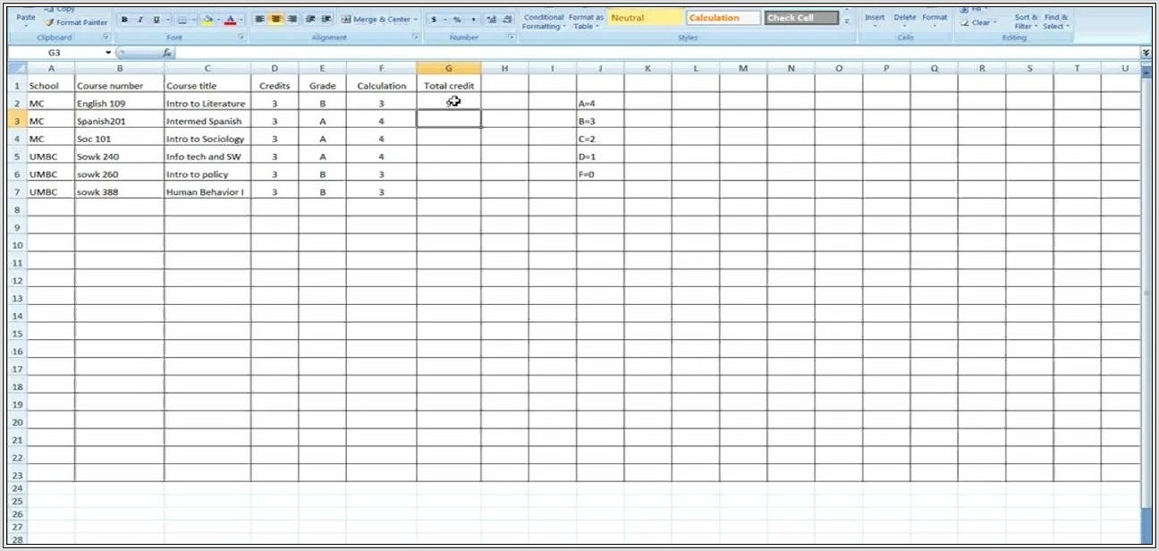 Microsoft Excel Create Spreadsheet