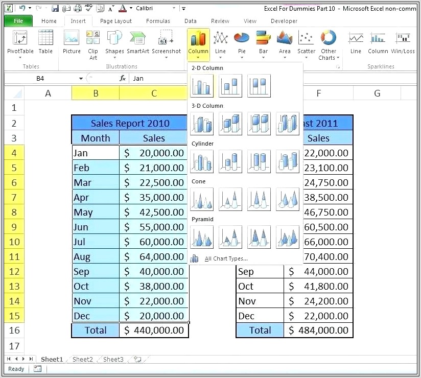 Microsoft Excel Pivot Table Tutorial Pdf
