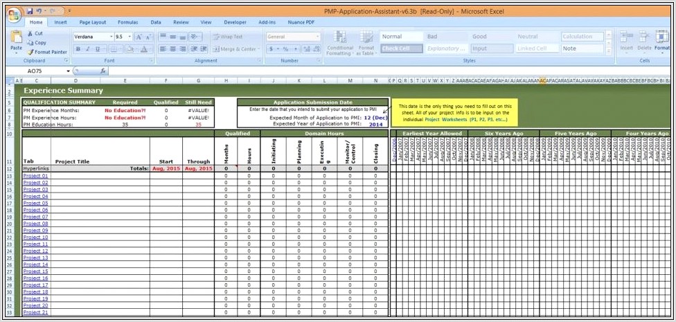 Microsoft Excel Sample Spreadsheets