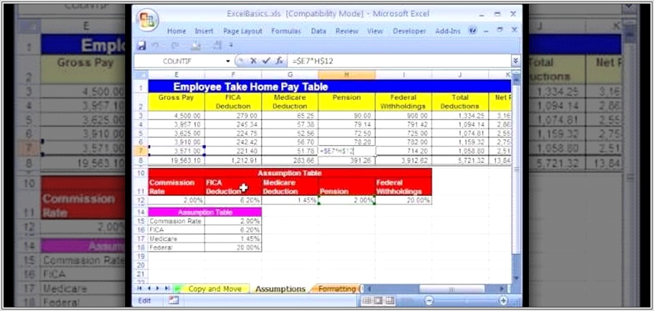 Microsoft Excel Spreadsheet How To Use