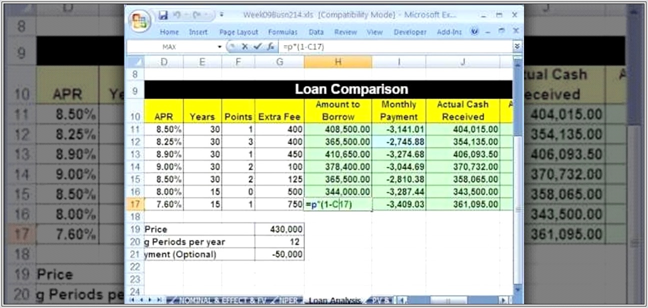 Microsoft Excel Spreadsheet How To