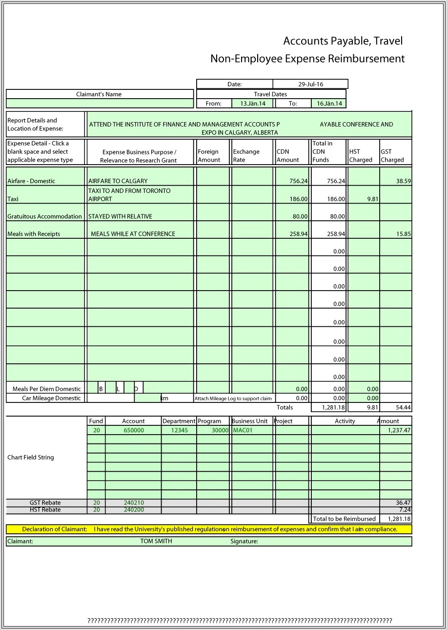 Microsoft Excel Templates For Expenses