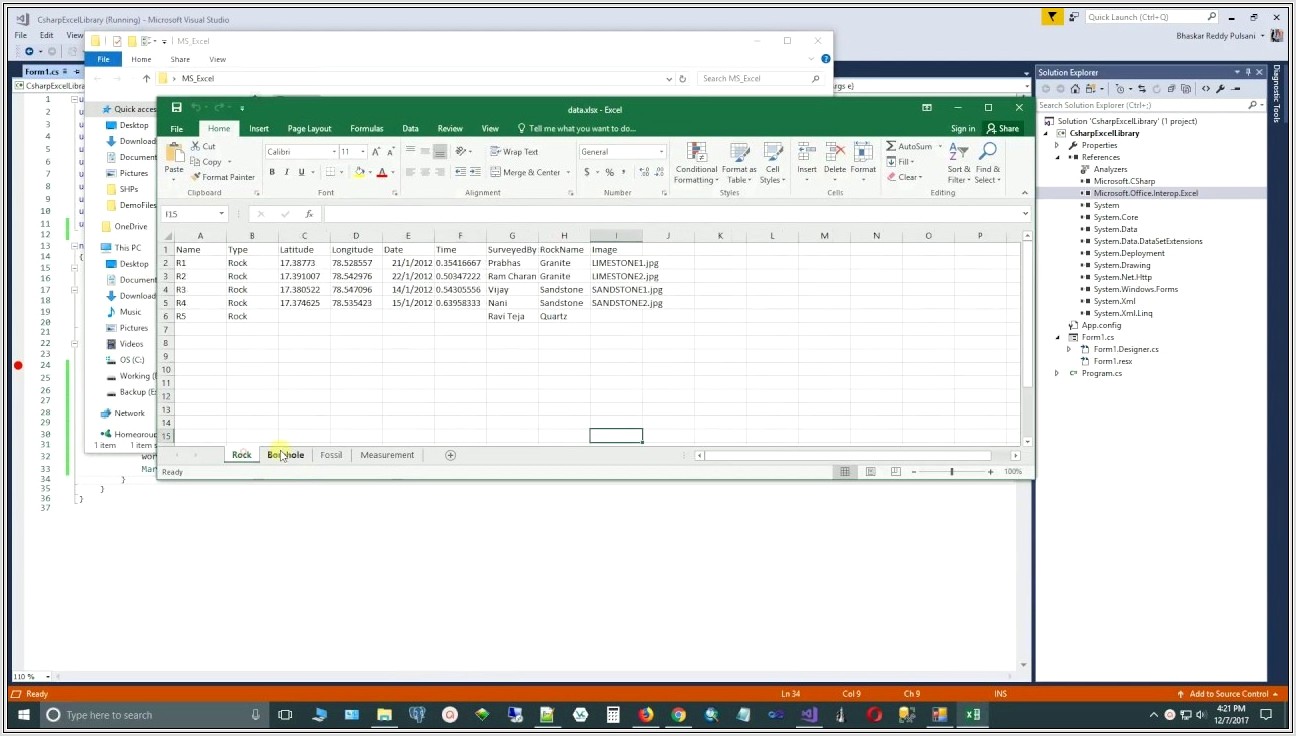 Microsoftofficeinteropexcel Excelworksheet