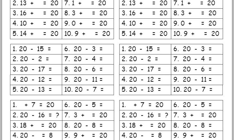 Mixed Number Bonds Worksheet